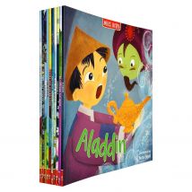 Fairy Tales Little Adventure 10 Books Collection Set(Aladdin, Beauty and the Beast, Cinderella)