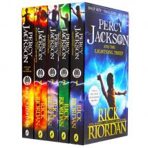 Percy Jackson Series 5 Book Set Rick Riordan