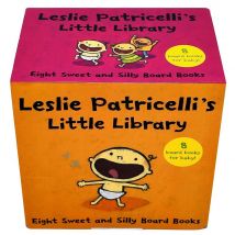 Leslie Patricelli's Little Library Learn and Play With Baby 8 Books Collection Box Set by Leslie Patricelli (Big Kid Bed, Huggy Kissy)