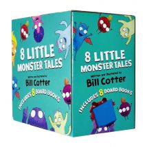 Little Monster Tales Don't Touch The Button Box Set By Bill Cotter Eight Books For Kids