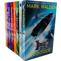 Mark Walden 8 Books Collection Set (H.I.V.E., The Overlord Protocol, Escape Velocity, Dreadnought, Rogue, Zero Hour, Aftershock, Deadlock)