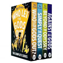Who Let The Gods Out Series 4 Book Set Maz Evans Childrens Fantasy Adventure For Young Readers