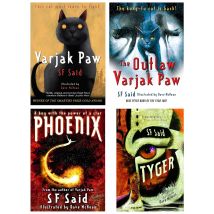 SF Said Collection 4 Book Set Varjak Paw Phoenix The Outlaw Varjak Paw Tyger