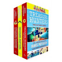 Treasure Hunters Series 6-8 Books Collection Set By James Patterson Plunder Down Under, All-American Adventure, Ultimate Quest