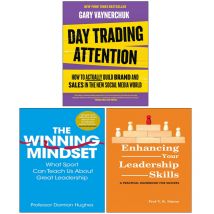 Day Trading Attention, The Winning Mindset, Enhancing Your Leadership Skills 3 Books Collection Set