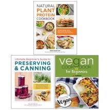 Natural Plant Protein Cookbook,Ultimate Beginner's Guide , Vegan Cookbook 3 Books Collection Set