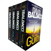 David Baldacci Will Robie Series 4 Books Collection Set ( Hit, the Innocent, the Target )