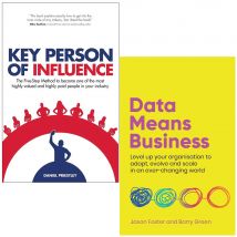 Daniel Priestley Collection 2 Books Set ( Key Person of Influence, Data Means Business ) Paperback