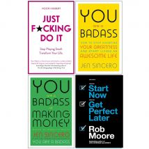 Just F*cking Do It, You Are a Badass at Making Money, Start Now 4 Books Collection Set