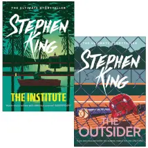 Stephen King The Institute And The Outsider 2 Book Set Paperback Edition Brand New