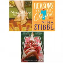 Lizzie Vogel Series 3 Book Set Man At The Helm Paradise Lodge Reasons To Be Cheerful Nina Stibbe