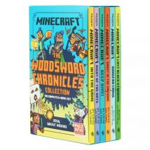 Minecraft Complete Woodsword Chronicles 6 Book Collection Box Set Paperback