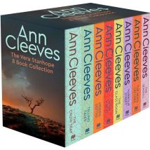 Ann Cleeves Tv Vera Stanhope Series Collection 8 Books Set Silent Voices, Crow Trap, Seagull