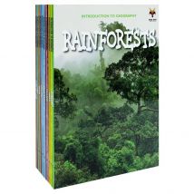 Childrens Introduction to Geography for Beginners 10 Book Collection Set (Coral Reefs, Deserts)