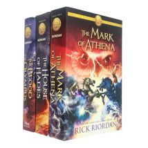 Heroes of Olympus Series 3 Books Collection Set By Rick Riordan Mark of Athena, House of Hades, Blood of Olympus