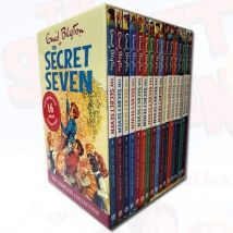 Secret Seven Definitive Complete 16 Book Box Set Enid Blyton Classic British Children Mystery Series