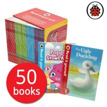 Read it Yourself with Ladybird Collection 50 Books Box Set Pack ( Level 1, 2, 3, 4 )