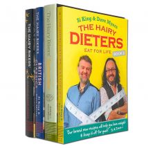 Hairy Bikers 4 Recipe Books Collection Set ( Perfect Pies & British Classics ,Asian adventure )