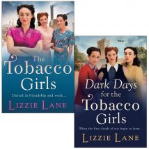 Tobacco Girls Series 2 Books Collection Set By Lizzie Lane, Tobacco Girl, Dark Days NEW