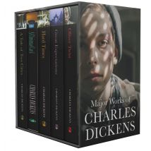 Major Works of Charles Dickens 5 Books Collection Boxed Set ( Great Expectations, A Tale of Two Cities )