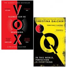 Christina Dalcher 2 Books Collection Set (Vox: Silence Can Be And Q: In This World)