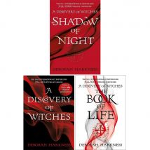 Deborah Harkness 3 Books Collection Set (The Book of Life, Shadow of Night, A discovery of witches )