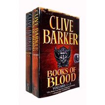 Books Of Blood Omnibus Volumes 1 To 3 And 4 To 6 Clive Barker 2 Book Set