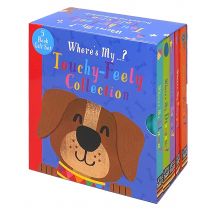 Where's My...? Touchy-Feely Collection 5 Books Collection Box Set (Peacock, Puppy, Unicorn, Dinosaur & Llama)
