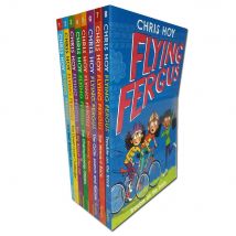 Flying Fergus Series 8 Books Collection Set Best Birthday Bike, Great Cycle Challenge