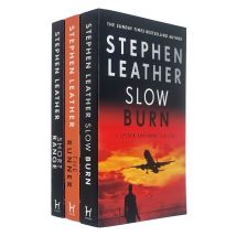 Stephen Leather Spider Shepherd 3 Books Collection Set (Slow Burn, Runner, Short Range)