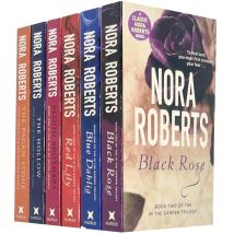 Nora Roberts Collection 6 Books Set ( Black Rose, Blue Dahlia, Red Lily, Blood Brothers )