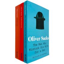 Oliver Sacks 3 Books Collection Set (The Man Who Mistook His Wife for a Hat, &amp; More...)