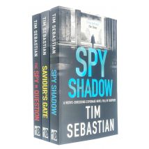 Tim Sebastian 3 Books  Collection Set (Spy Shadow, Saviour's Gate, The Spy in Question )