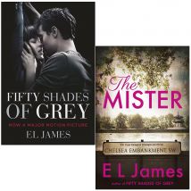 E L James Collection 2 Books Set (Fifty Shades of Grey, The Mister)