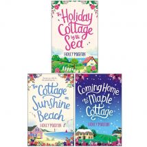Holly Martin 3 Books Collection Set ( The Holiday Cottage by the Sea ,The Cottage on Sunshine Beach, Coming Home to Maple Cottage)
