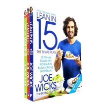 Joe Wicks Lean in 15 Collection 3 Books Set Veggie Lean in 15, The Shift Plan, Shape Plan