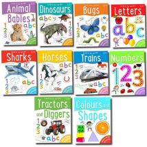 Miles Kelly Learn To Write Wipe Clean Activity 10 Books Set ( Write Dinosaurs ) Paperback