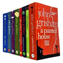 John Grisham 8 Books Collection  Set (A Painted House, Bleachers, Playing for Pizza)