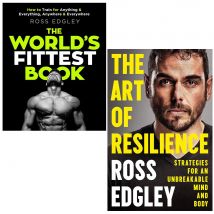 Ross Edgley 2 Books Collection Set (The World's Fittest Book and The Art of Resilience )