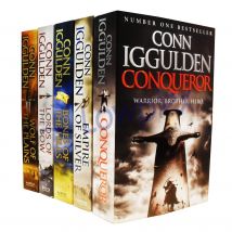 Conqueror Series Collection 5 Books Set By Conn Iggulden (Wolf of the Plains, Lords of Bow)