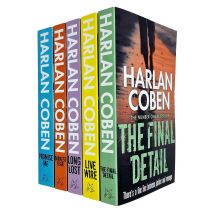 Myron Bolitar Series Books 6-10 Collection Set by Harlan Coben Paperback (Darkest Fear)