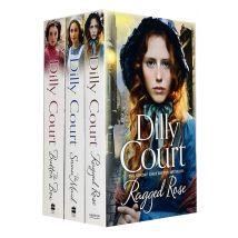 Dilly Court 3 Books Collection Set (Ragged Rose, The Swan Maid, The Button Box)