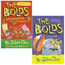 The Bolds Christmas Cracker & The Bolds In Trouble By Julian Clary 2 Books Collection Set