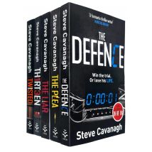 Steve Cavanagh Collection 5 Books Set The Defence, The Plea, Thirteen, The Liar, Twisted