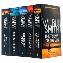 The Courtney Series Wilbur Smith 5 Collection Birds of Prey Monsoon Blue Horizon