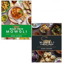 Nisha Katona Collection 2 Books Set (Meat Free Mowgli &amp; Mowgli Street Food) Hardcover