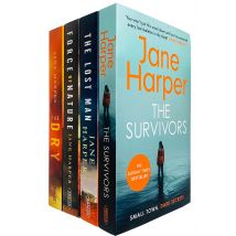 Jane Harper 4 Books Collection Set (The Lost Man, The Dry, Force of Nature & The Survivors)