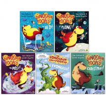 The Dinosaur that Pooped Series 5 Books Collection Set by Tom Fletcher &amp; Dougie Poynter