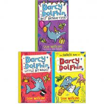 Sam Watkins Collection 3 Books Set Best Birthday Ever,Fintastic Diary, Little Bit Magic