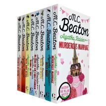Agatha Raisin Series 2: 8 Books Collection Set By M C Beaton (Murderous Marriage, Busy Body)